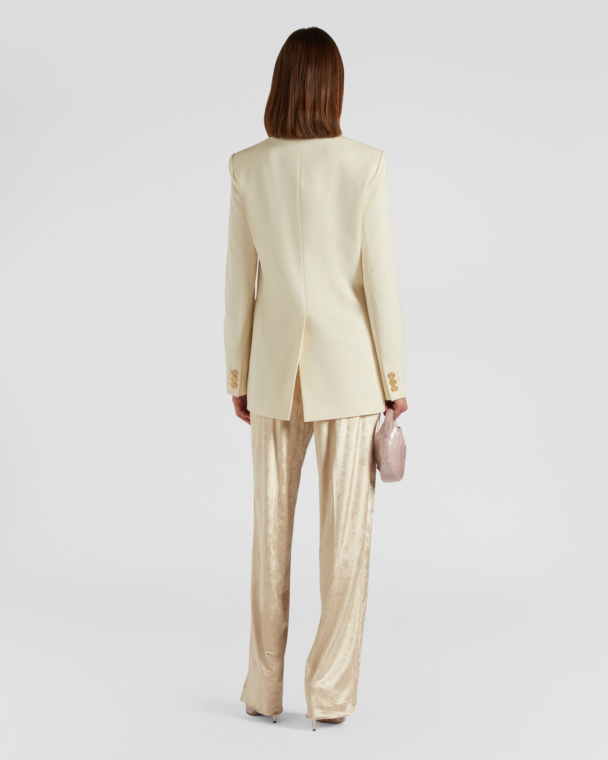 【SCENERITY】Formal wool Blazer Sunflower single-breasted Wool Blazer | Grey | FARFETCH
