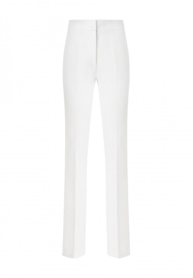 White tight trousers