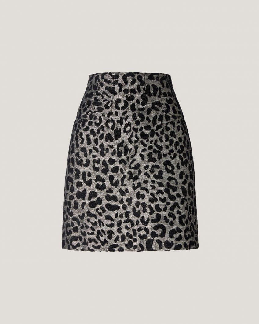 SKIRT 75AP 3001 JACQUARD ANIMALIER LUREX