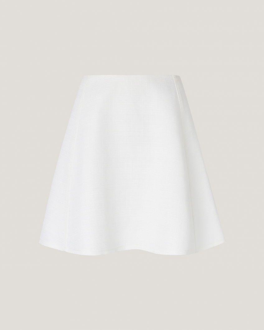 SKIRT 76AP 3005 STUOIA SHINY VISCOSA COTONE