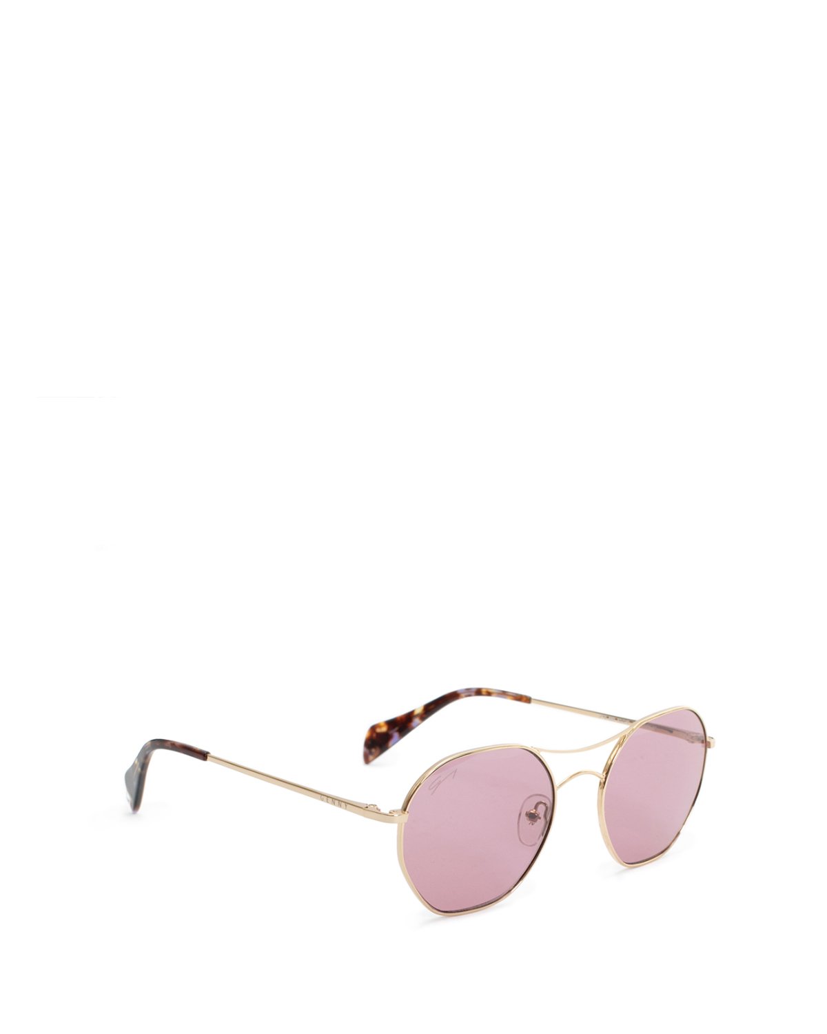 Gold double bridge sunglasses | Accessories, Sunglasses | Genny