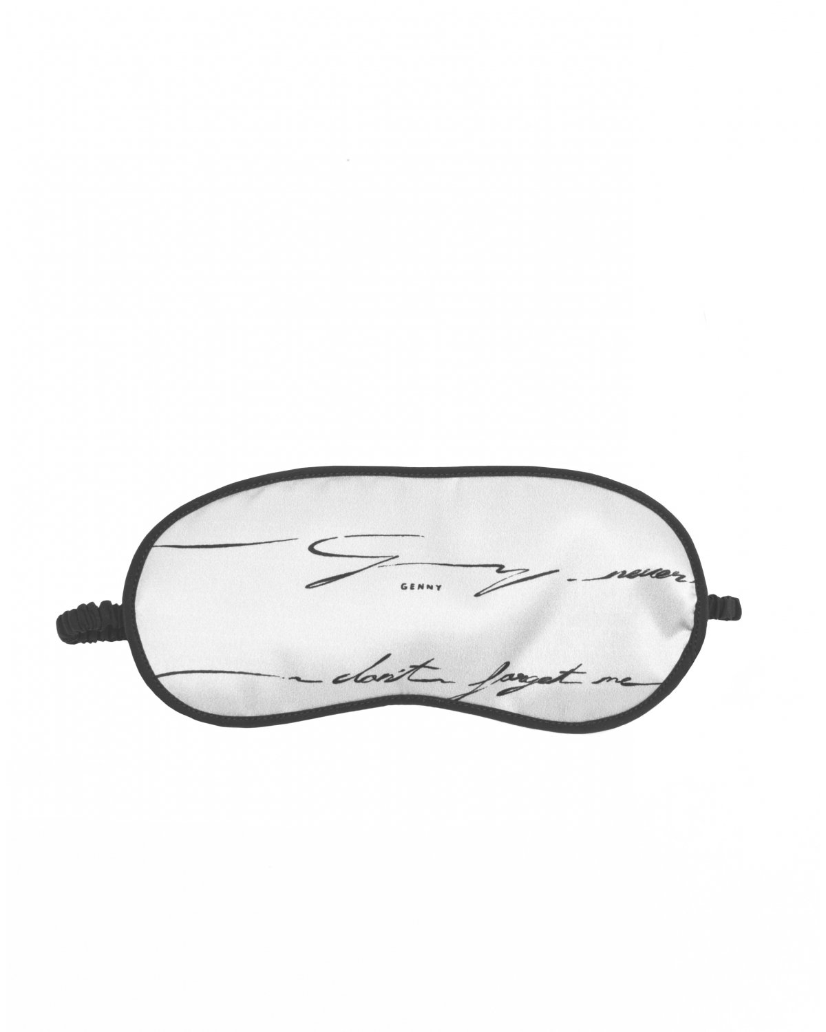  I love you printed white silk eye mask | Leisurewear, Valentine's Day | Genny