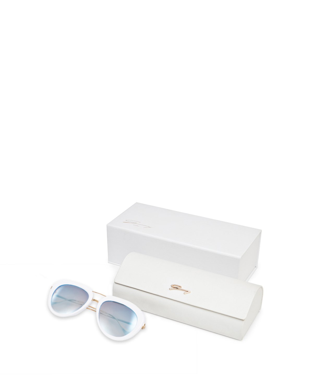 White aviator sunglasses | Accessories, Sunglasses | Genny