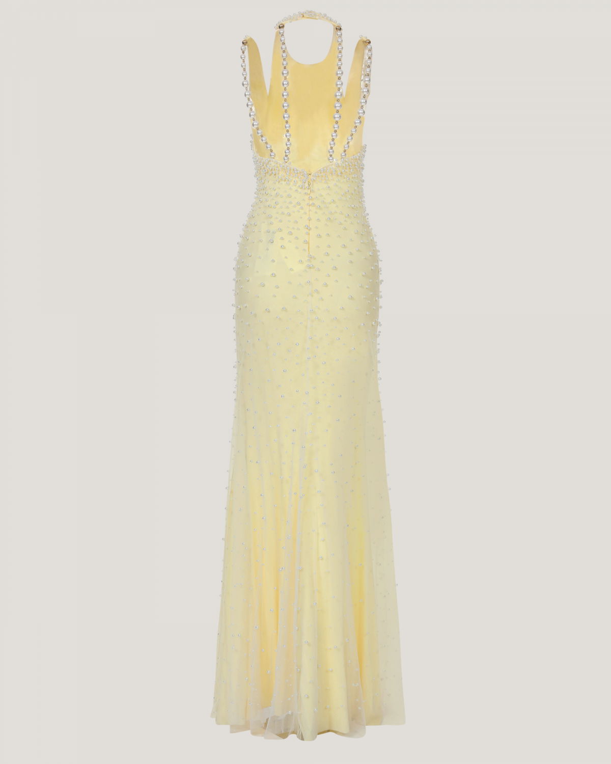 Long dress with pearls | Spring Summer 2025 | Genny