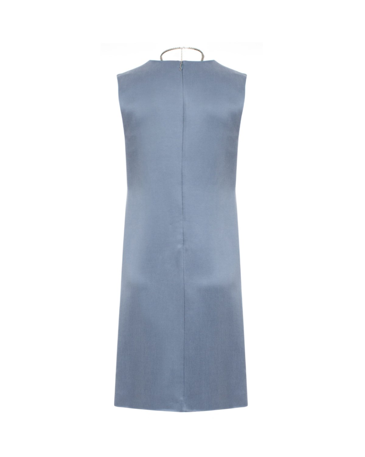 Midi V neck sleeveless dress | -40% | Genny