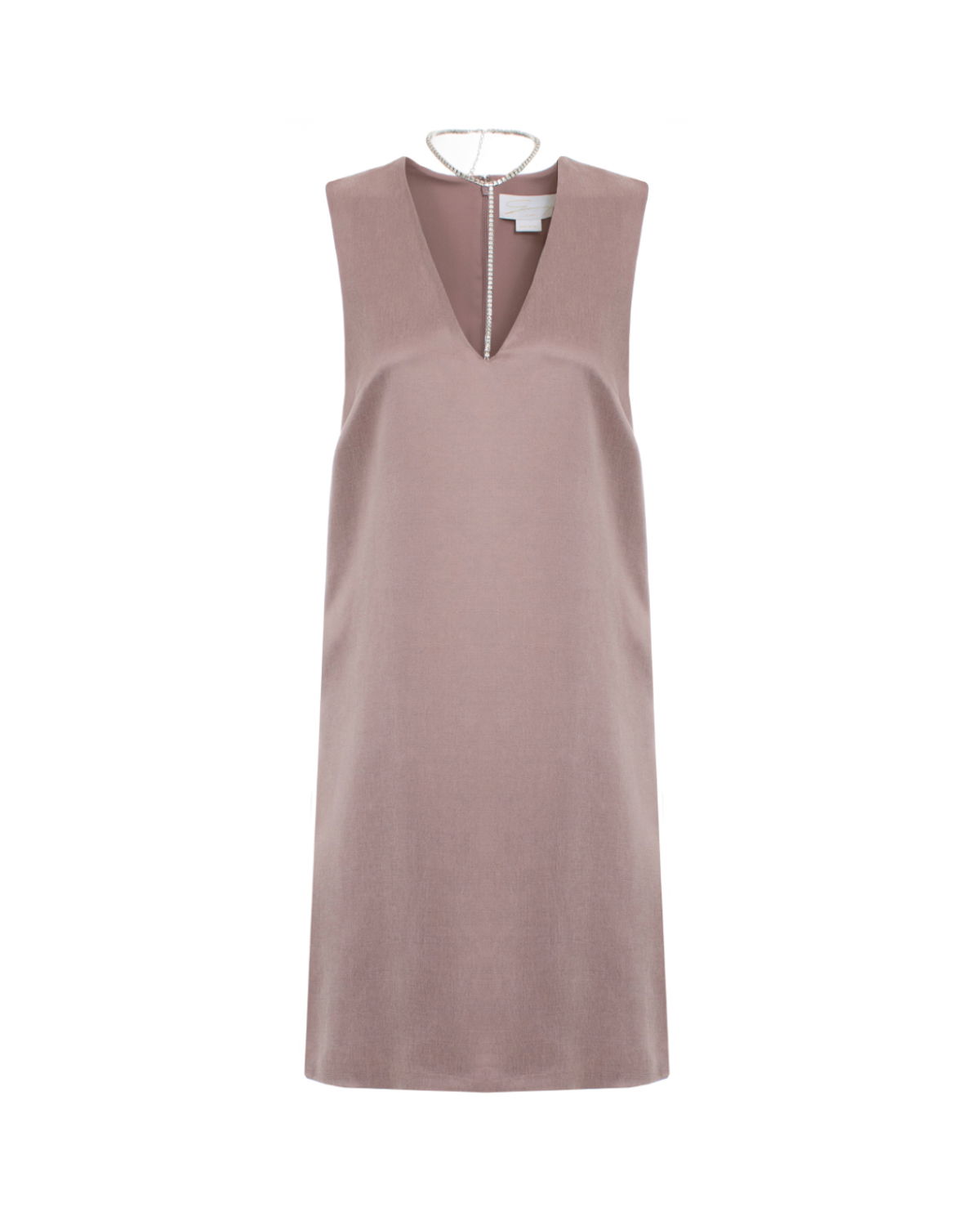 Midi V neck sleeveless dress | Sale, -40% | Genny