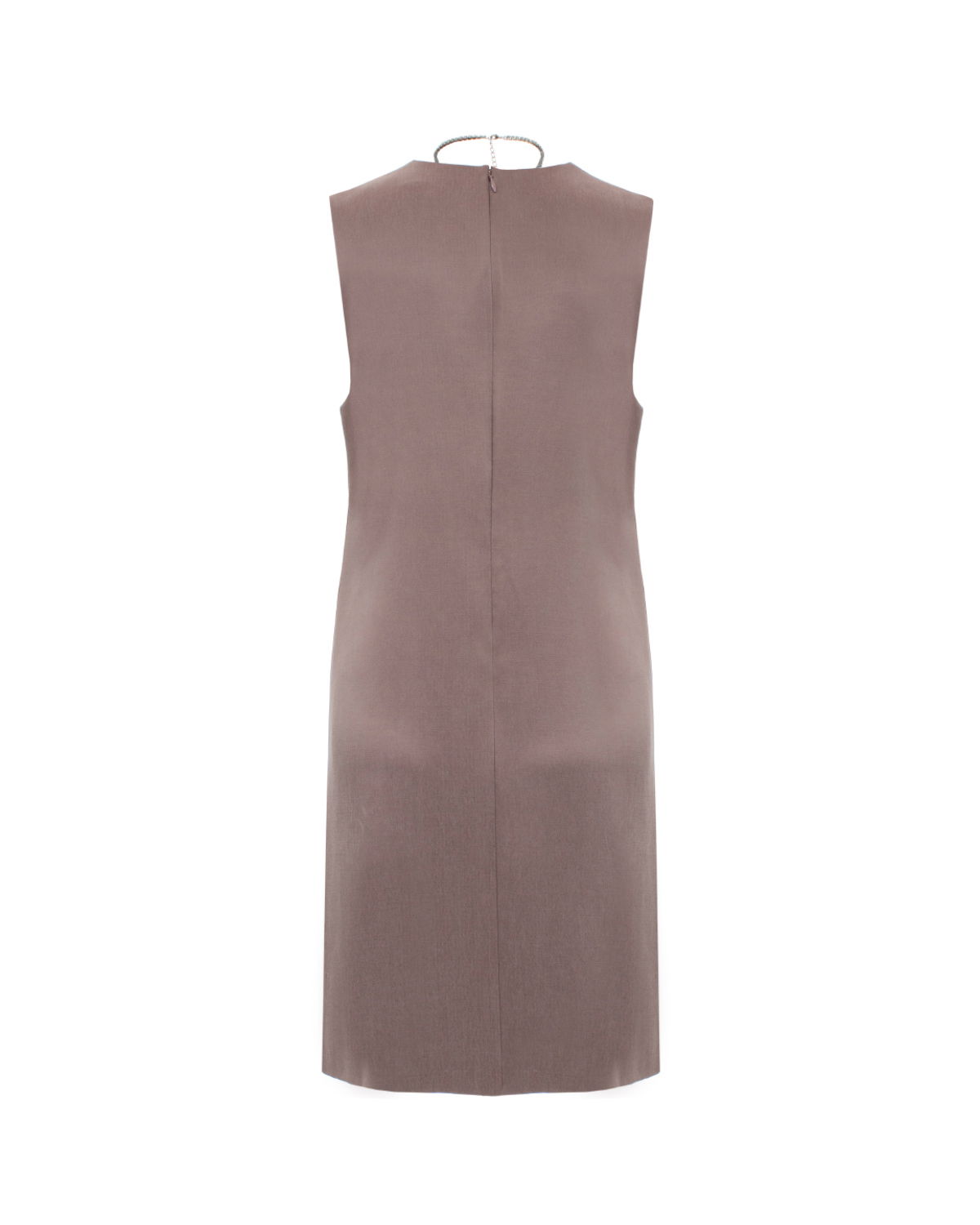 Midi V neck sleeveless dress | Sale, -40% | Genny