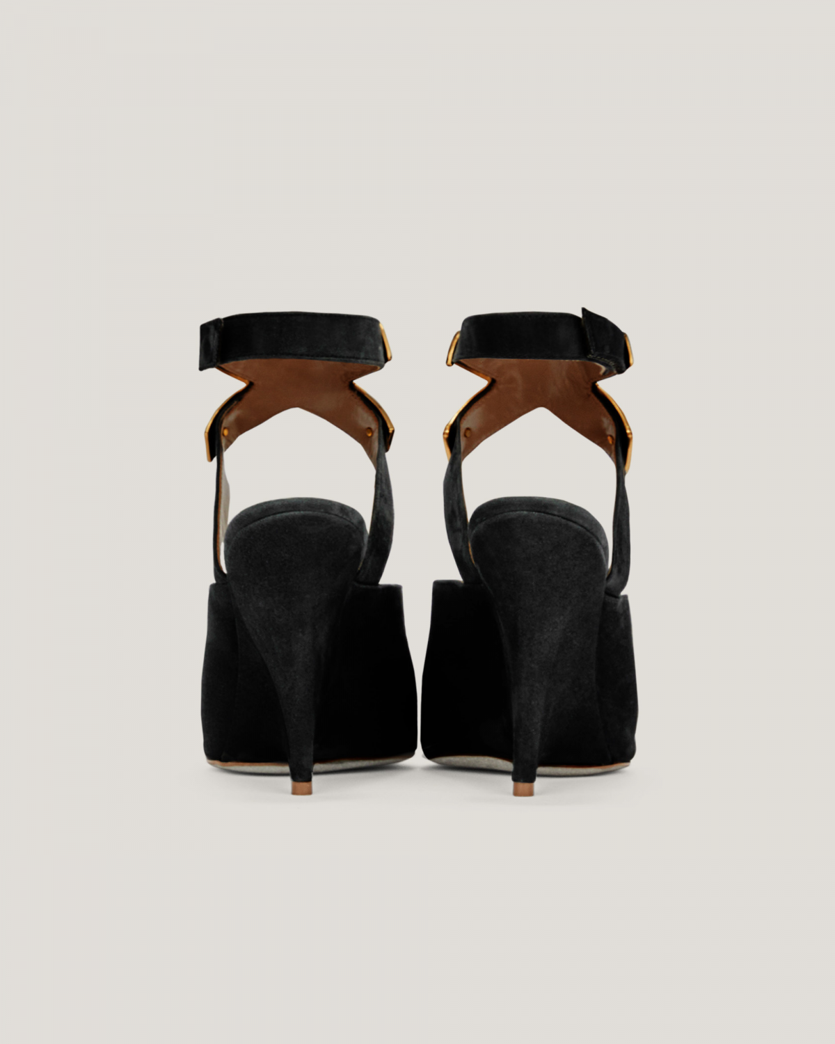 Wedge X mules | hide_category, Mules, Shoes | Genny