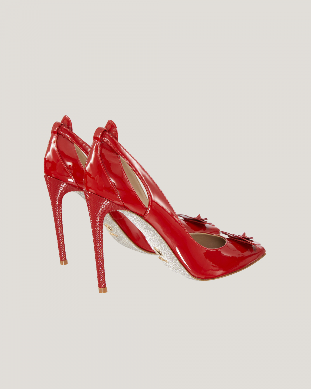 Patent leather Orchid pumps | hide_category, Shoes , Pumps | Genny