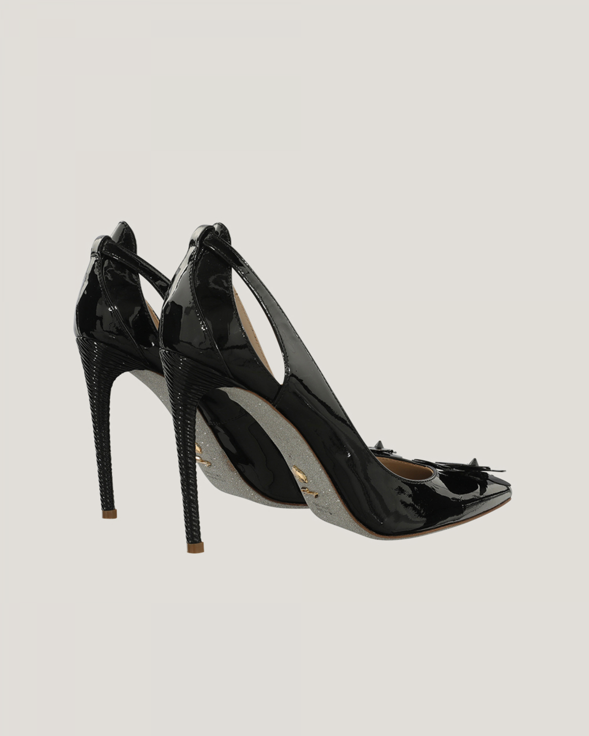 Patent leather Orchid pumps | hide_category, Shoes , Pumps | Genny