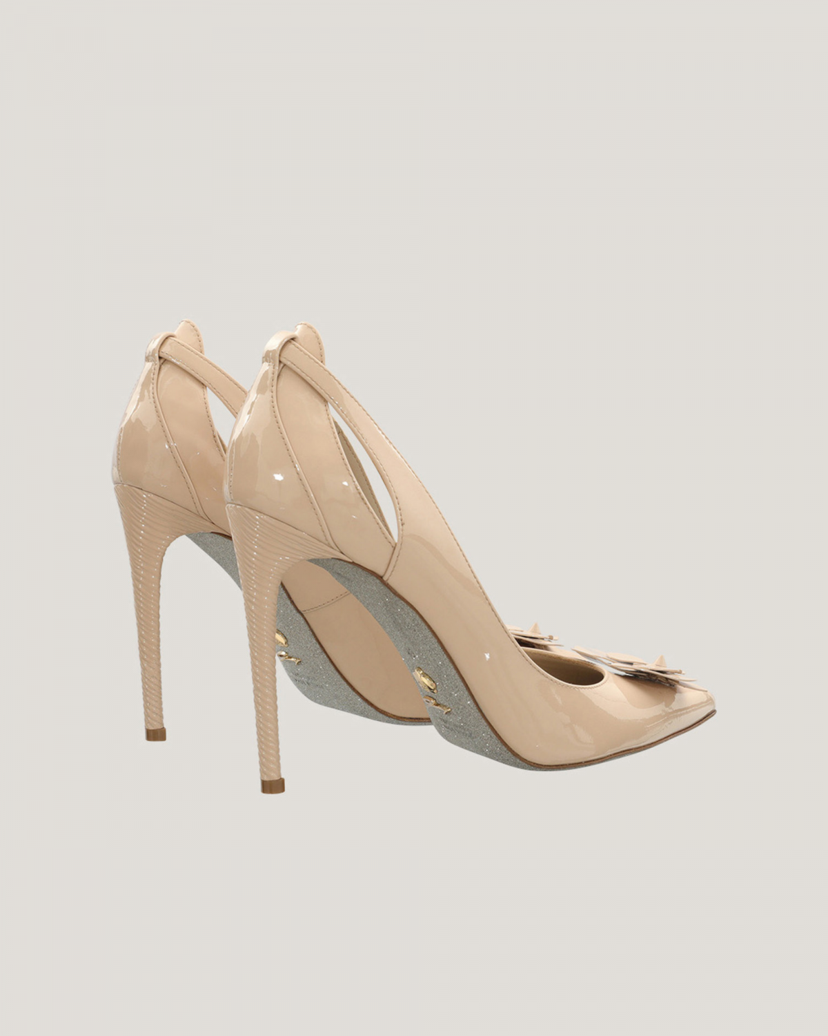 Patent leather Orchid pumps | hide_category, Shoes , Pumps | Genny