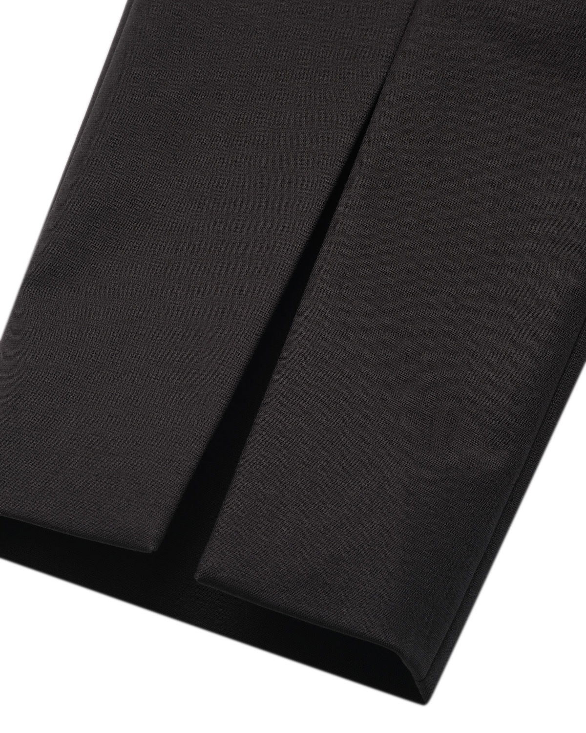 Black high-rise trousers with vents | hide_category | Genny