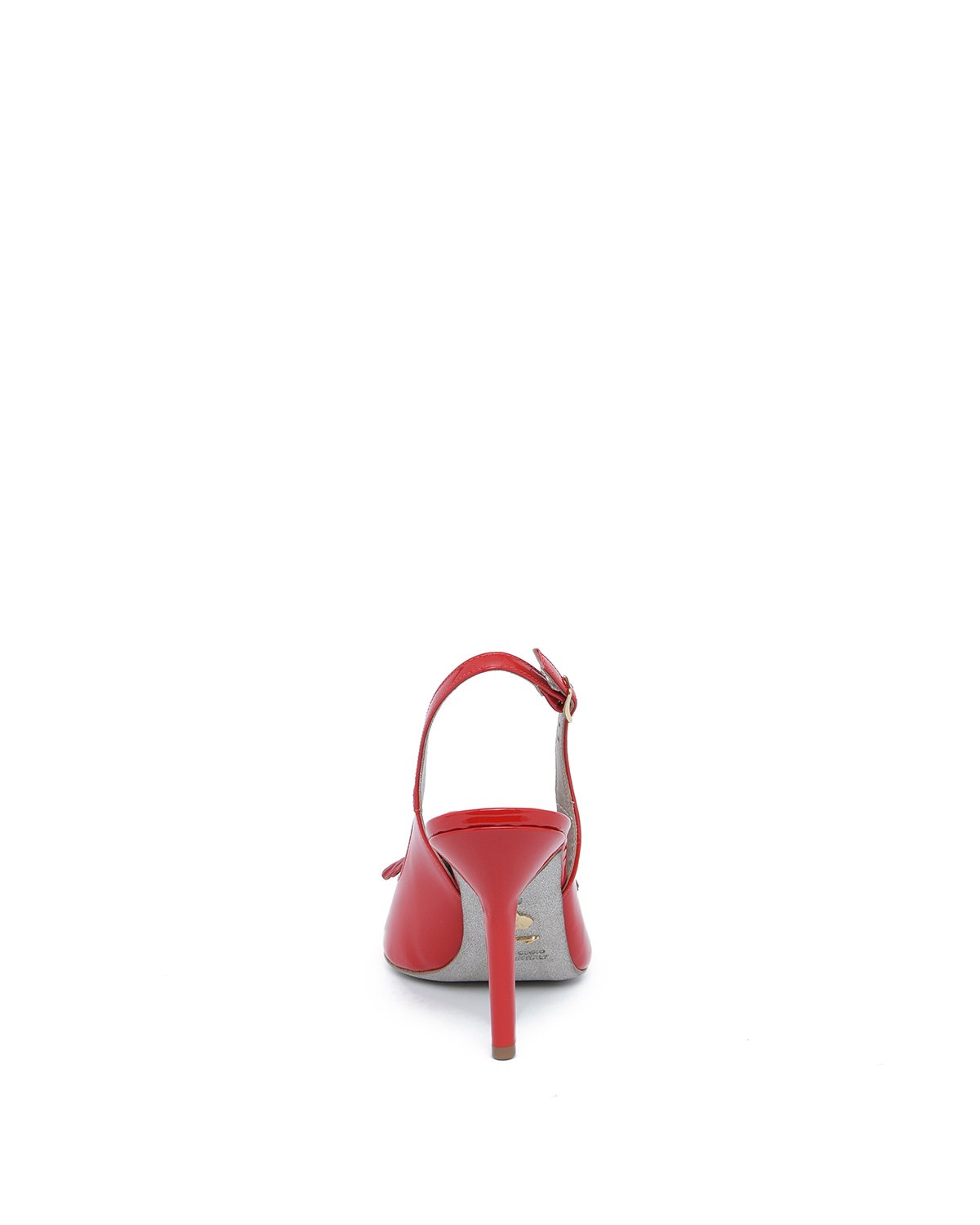 Red patent-leather slingback pumps | Accessories, Party Collection, -30% | Genny