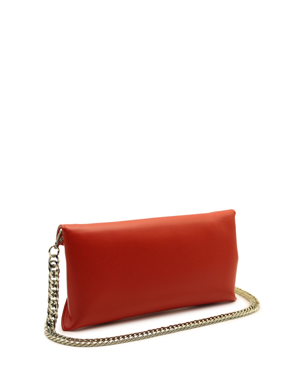 Pochette rossa in pelle vegana Appleskin | Accessories, Party Collection, -30% | Genny