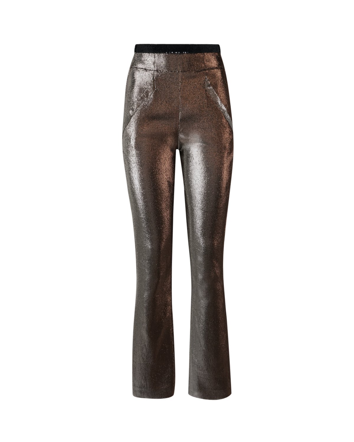 High-rise lamè trousers | This week new arrivals, Party Collection | Genny