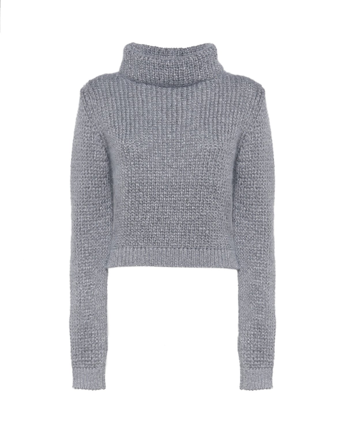 Wool and lamé-trimmed sweater | | Genny