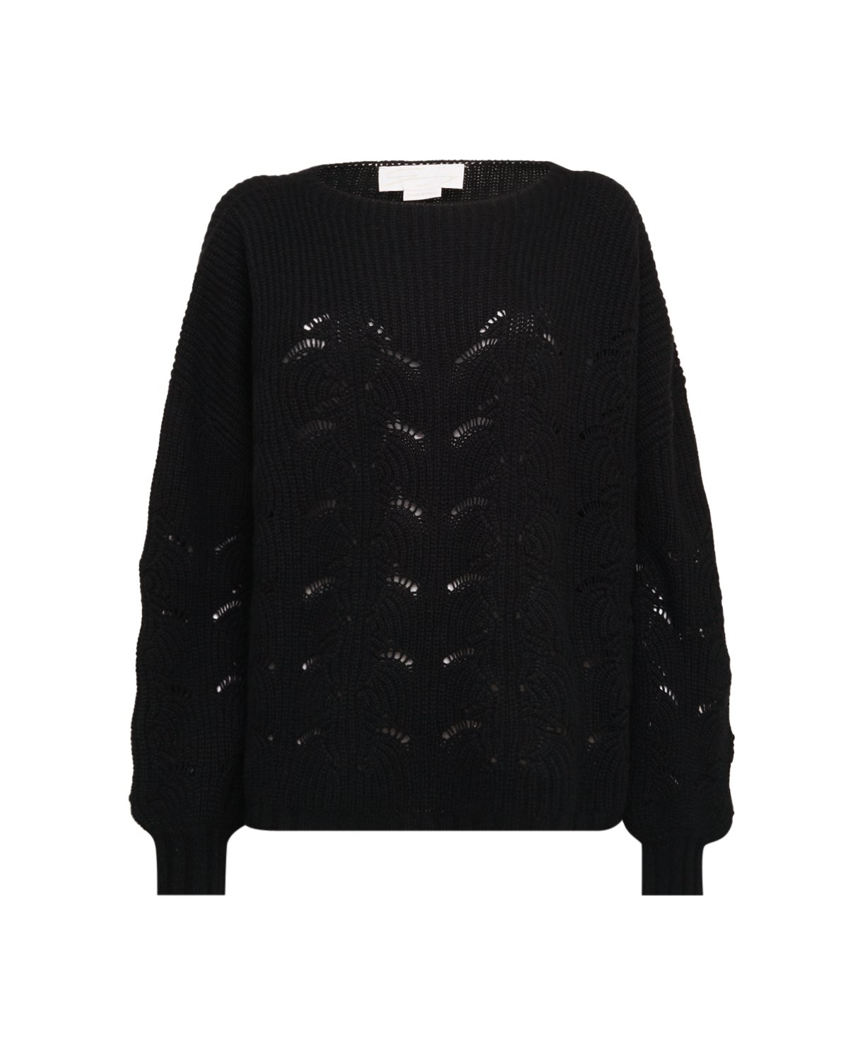 Black cashmere sweater | | Genny