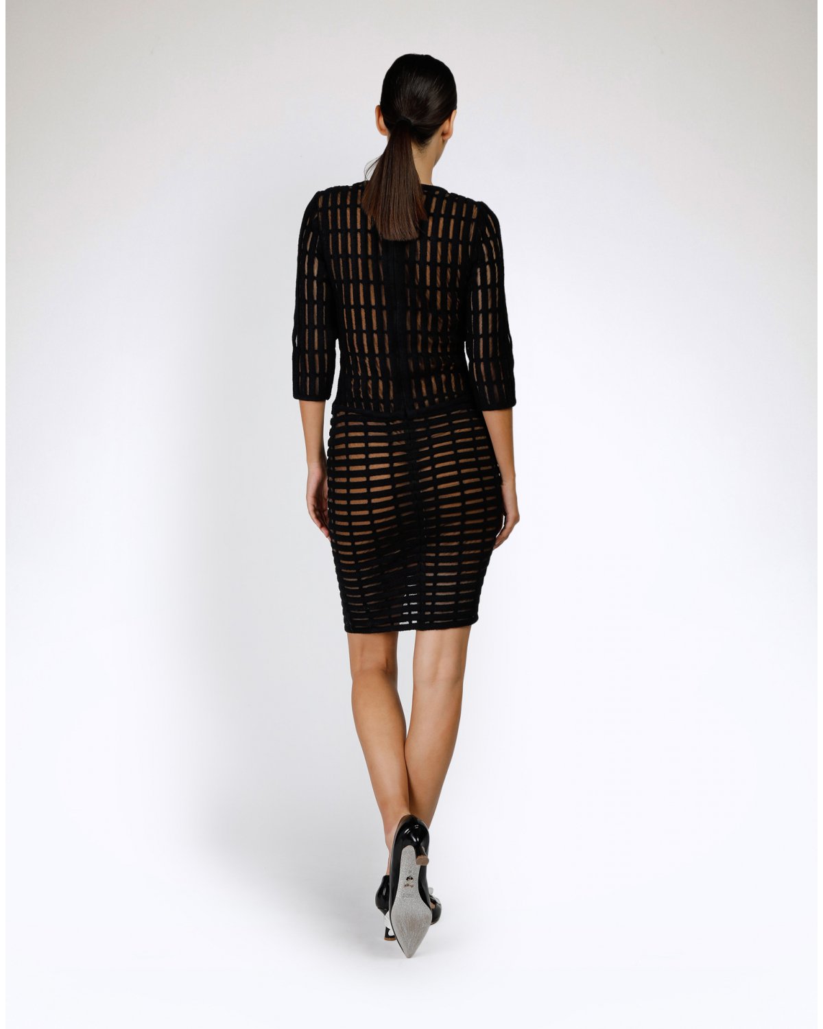 Open-knit bodycon dress | Party Collection, Iconic Capsule Collection | Genny
