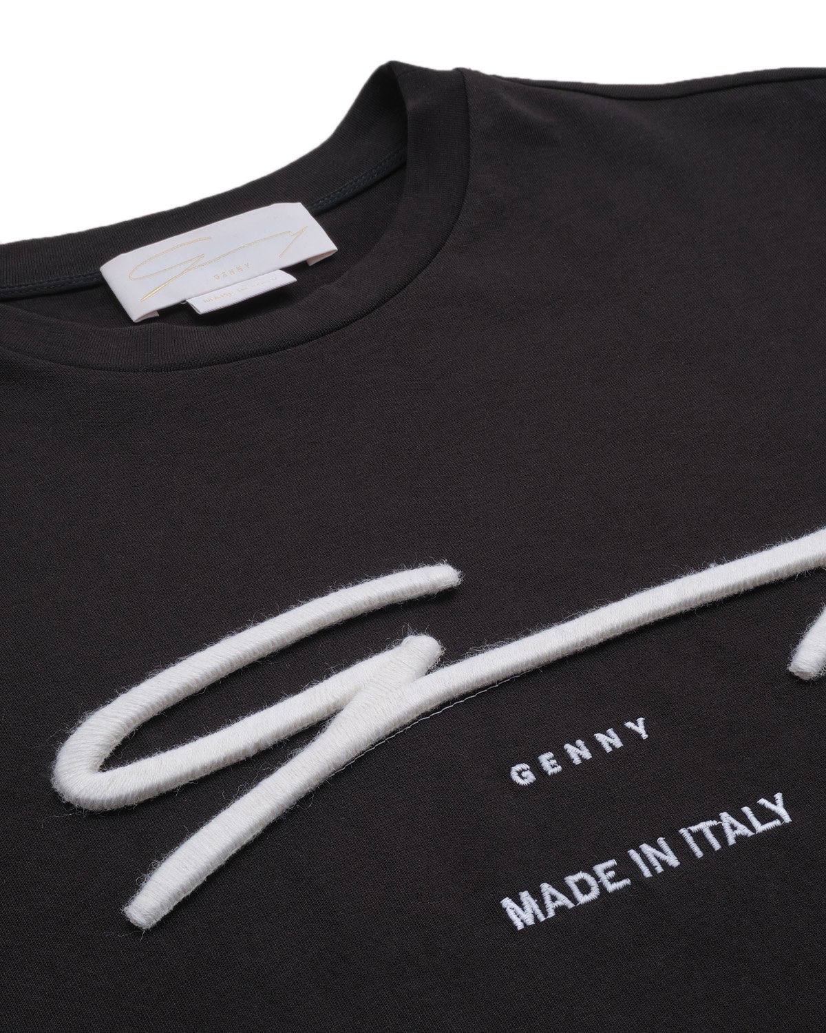 Black Genny logo t-shirt | | Genny