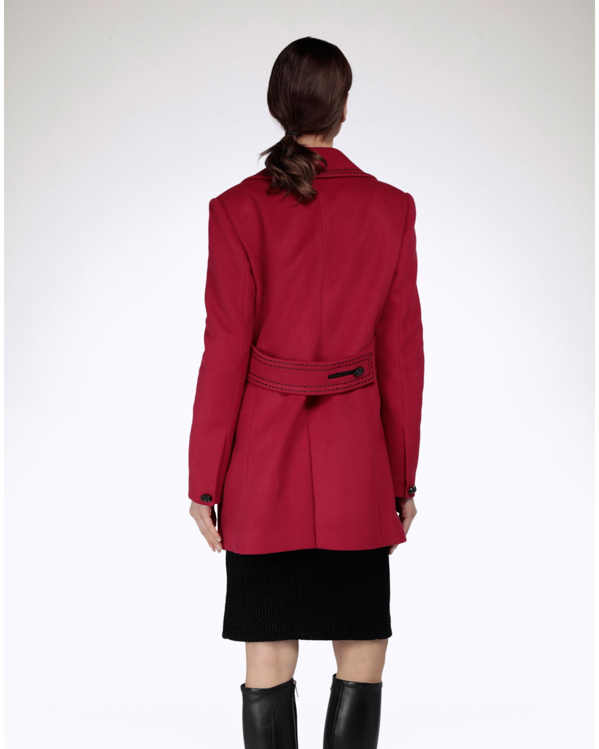 Wool and cashmere blend coat | hide_category | Genny