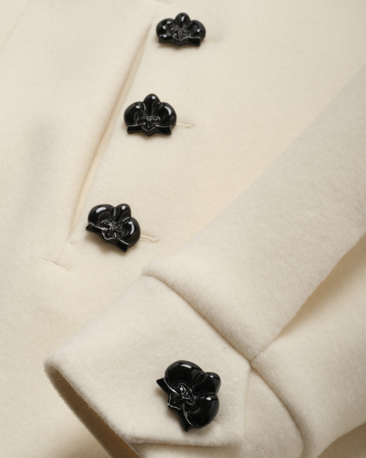 White double-breasted wool coat | This week new arrivals | Genny