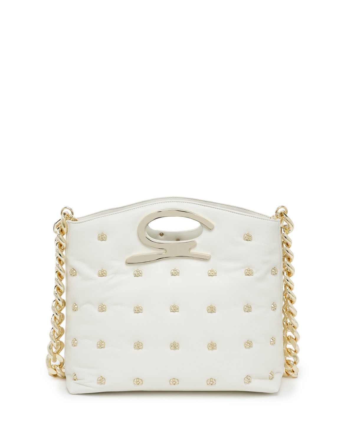 White bag with orchids | Accessories, Bags, 73_74, Mid season sale -40%, Summer Sale | Genny