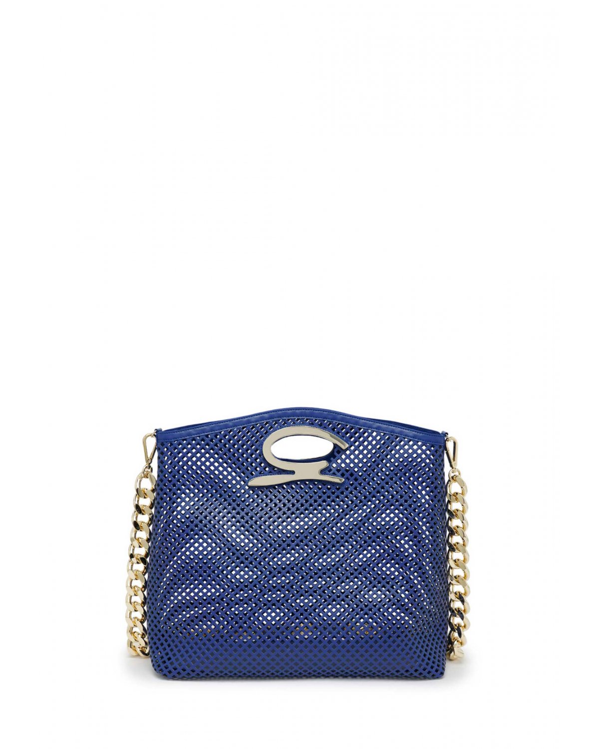 Blue bag with logo handle | Accessories, 73_74, Mid season sale -40%, Summer Sale | Genny