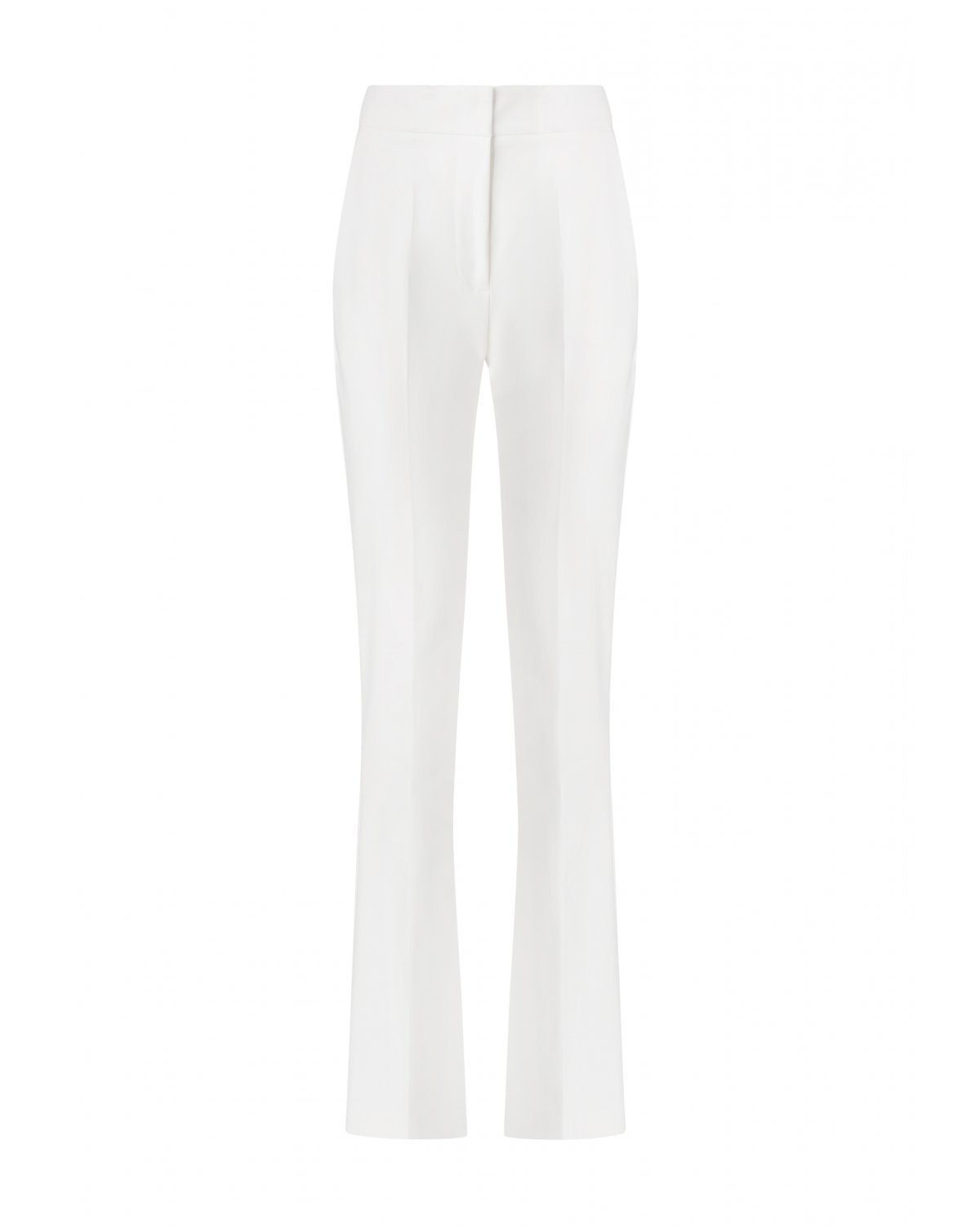 Pantalone bianco aderente a zampa | 73_74 | Genny