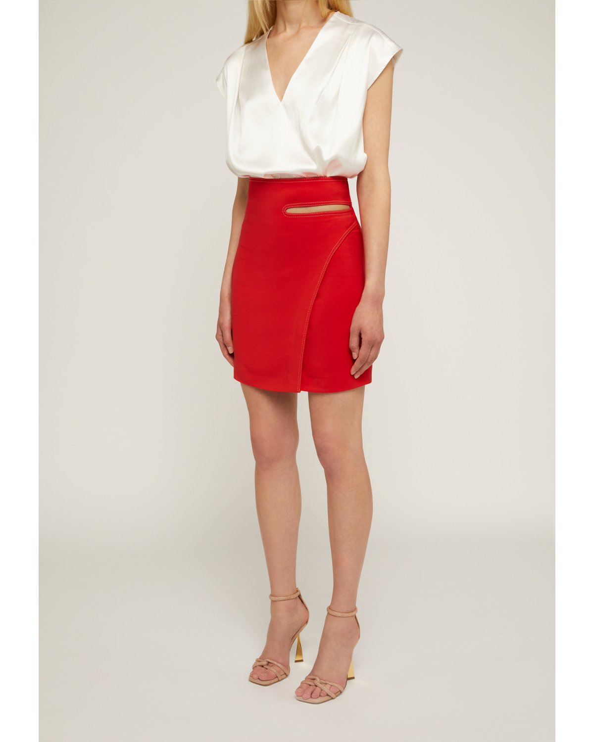 Red sheath skirt | Spring/Summer 2020, 73_74, Mid season sale -40%, Summer Sale | Genny
