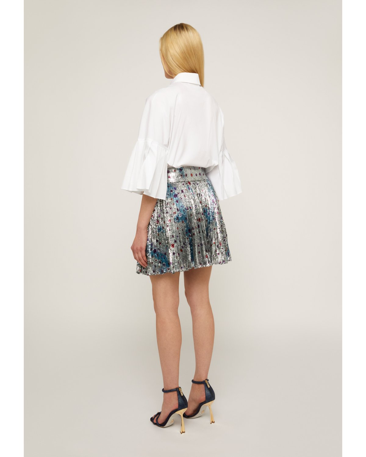 Pleated mini skirt | 73_74, Mid season sale -40%, Summer Sale | Genny