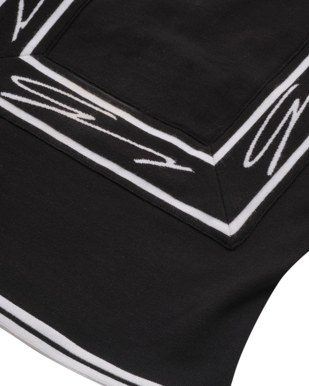 Black top with logo band | 73_74, Mid season sale -40%, Summer Sale | Genny