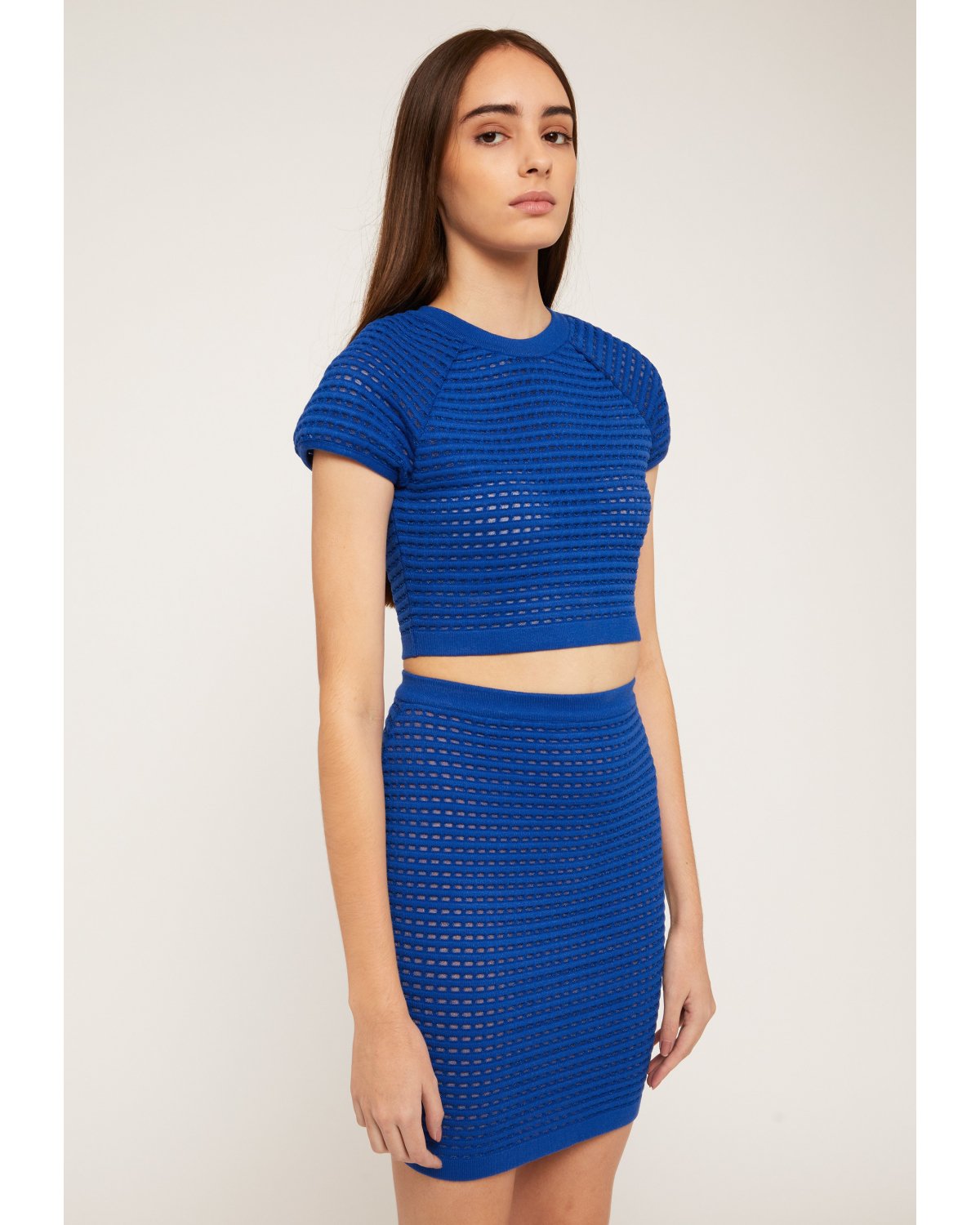 Blue iconic crop top | Iconic Capsule Collection, 73_74 | Genny