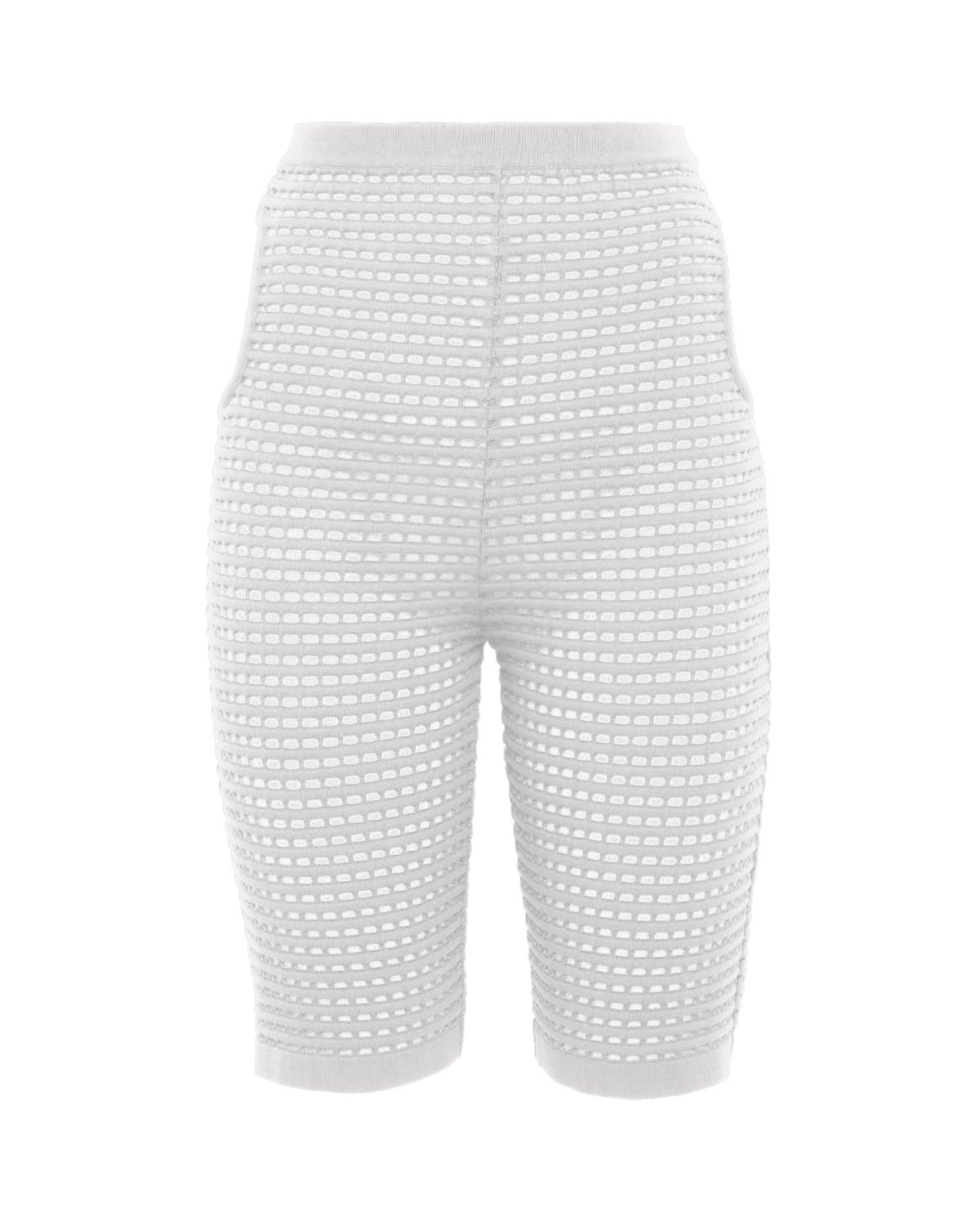 White iconic cycling trousers | 73_74 | Genny