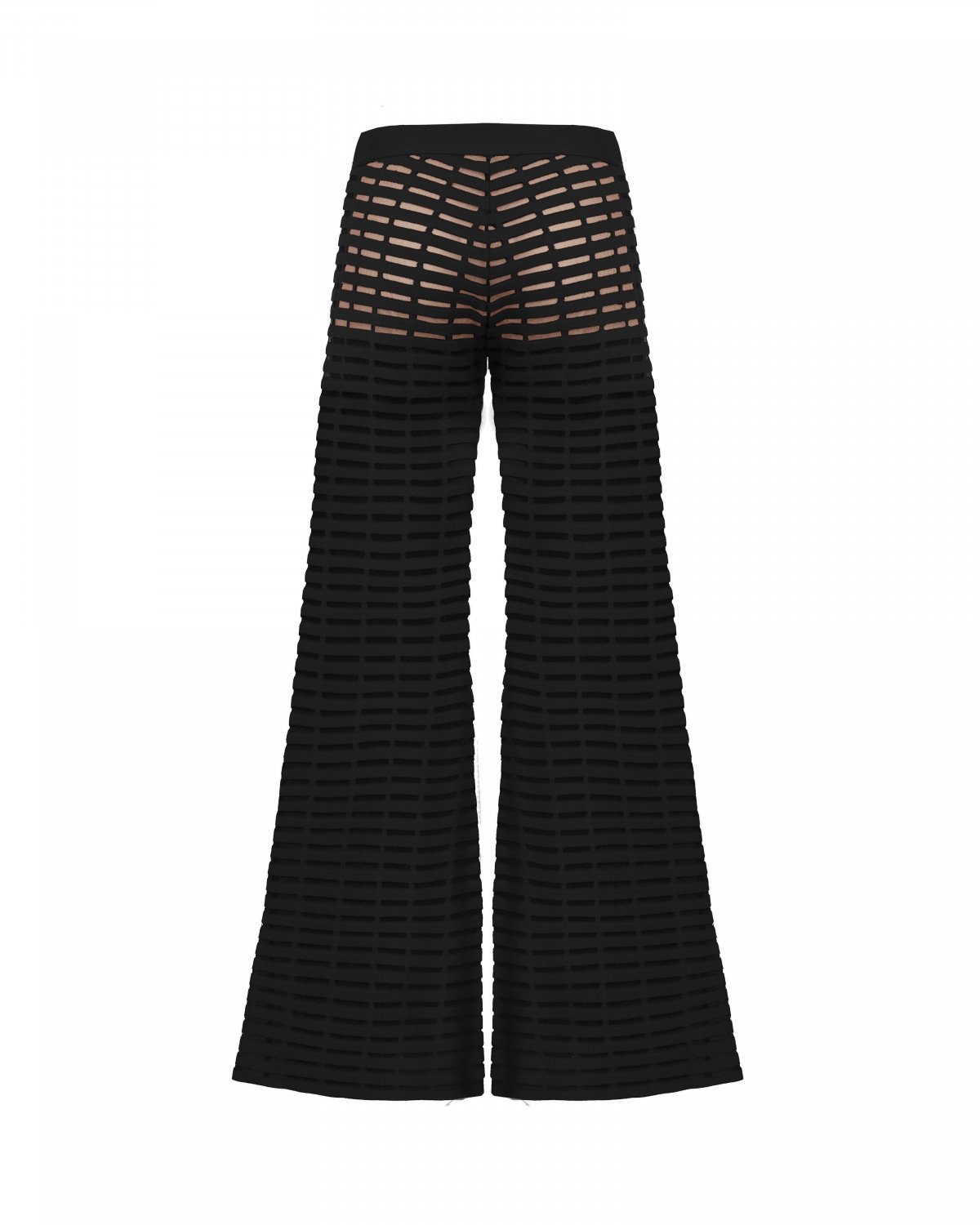 Black open-knit pants | Iconic Capsule Collection, 73_74 | Genny