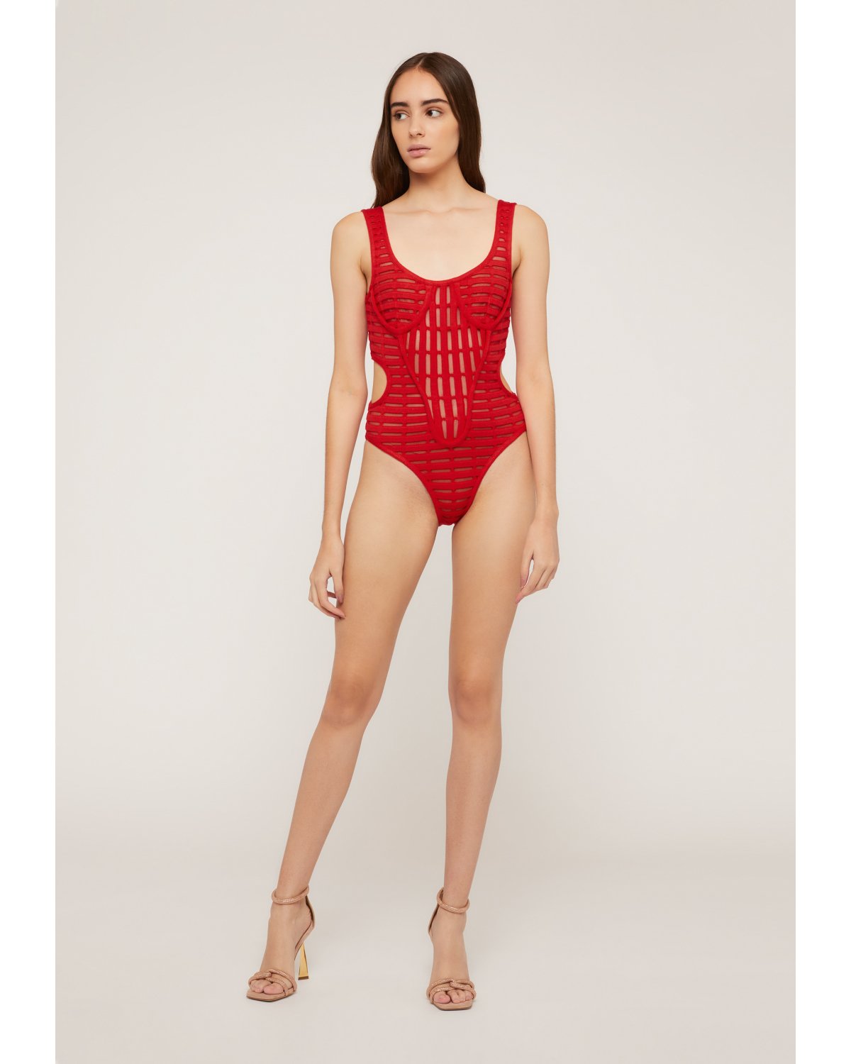 Red iconic swimsuit | Swimwear, Iconic Capsule Collection, 73_74 | Genny