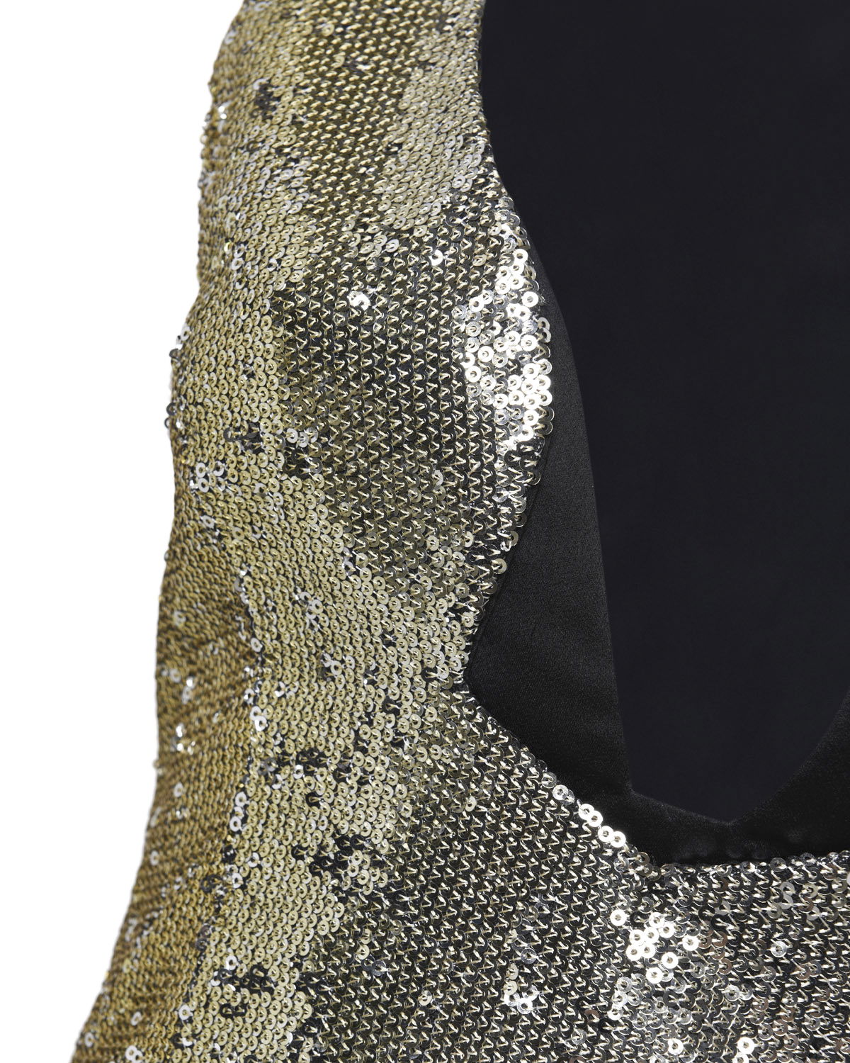 Abito paillettes con scollo profondo | hide_category, Mid season sale -40% | Genny