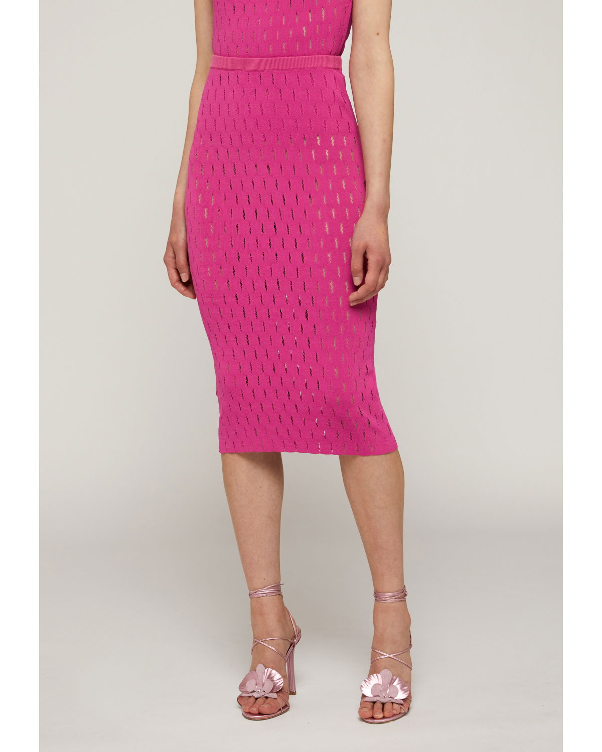 Knit long skirt | | Genny