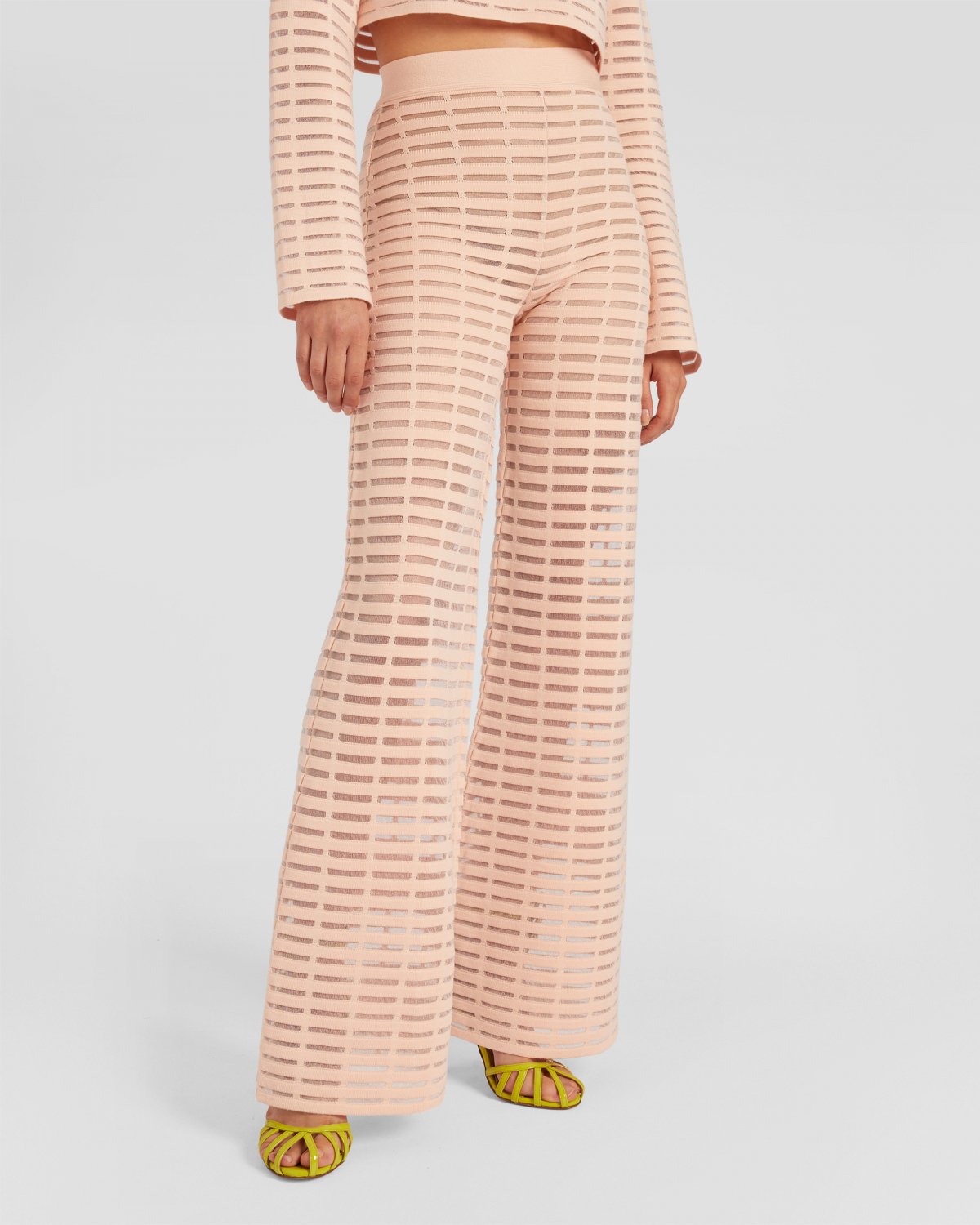Iconic knit pants | Fall Winter 2023-24, PRE-FALL Collection 2023, Knitwear, Skirts & Trousers, Trousers | Genny