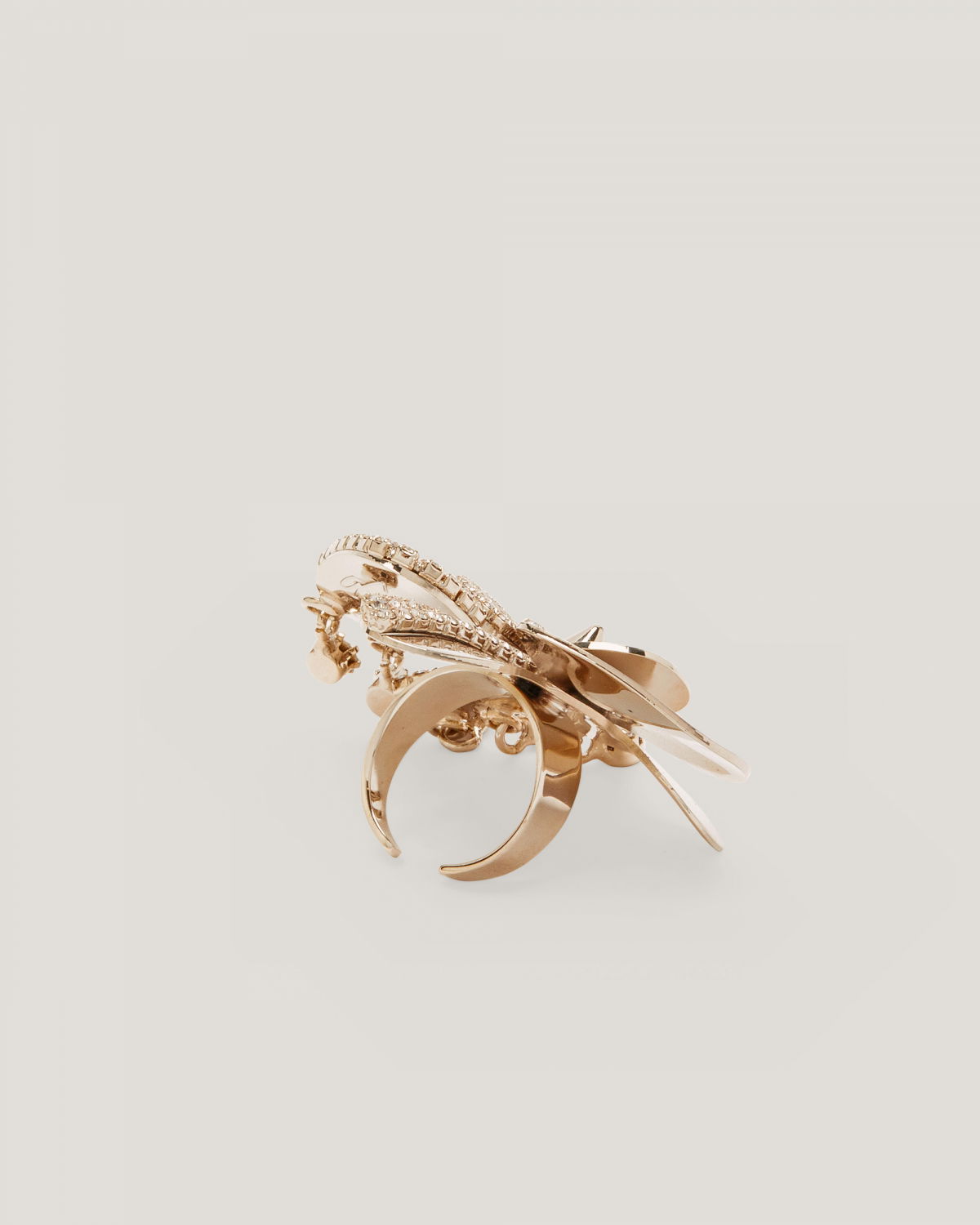 Moonlight orchid ring | Fall Winter 2023-24 Collection, Jewelry, FW 2023-24 Collection, Ricercabili, Accessories, Valentine's Gifts, Accessories, Rings | Genny