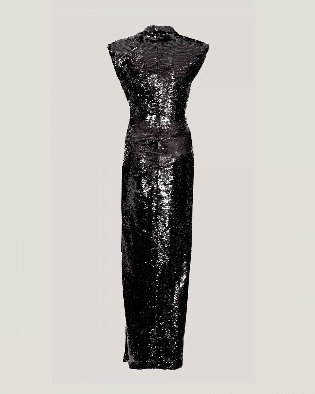 Sleeveless sequin dress with V-Neck | Dresses & Jumpsuits, Pre Fall Collection 2024, Evening and Cocktail dresses, Evening Essential, Ready to Wear, New Arrivals | Genny