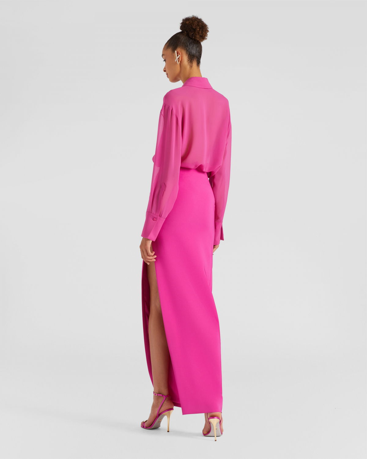 Long skirt with slit | Resort 2024 Collection, Valentine's Gifts, Spring Summer 2024 Collection, EID , Our mother's day gifts, Sale, Private Sale, -40% | Genny