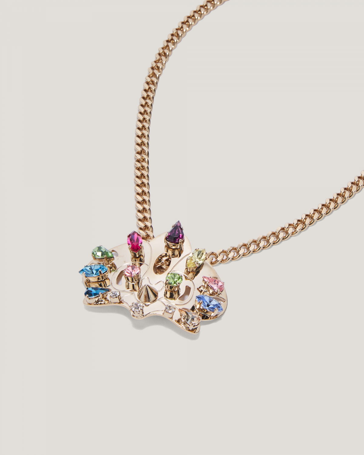 Multicolor Orchid Necklace | Resort 2024 Collection, Jewelry, Valentine's Gifts, Spring Summer 2024 Collection, EID , Our mother's day gifts, Accessories | Genny