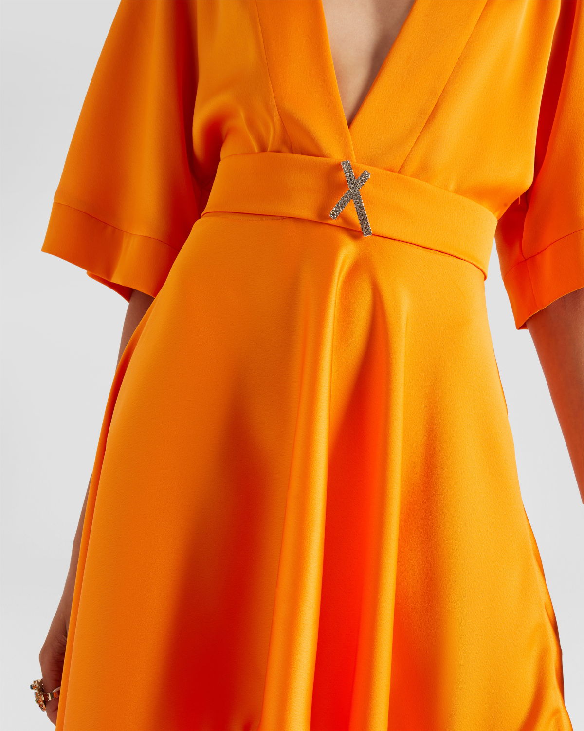 Dress with asymmetrical skirt | -40%, Sale | Genny
