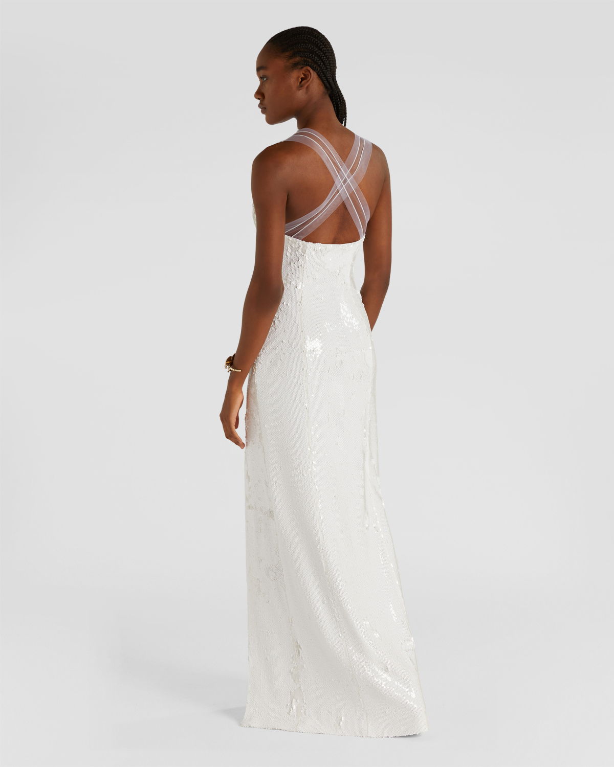 Evening sequins gown | -40%, Sale | Genny