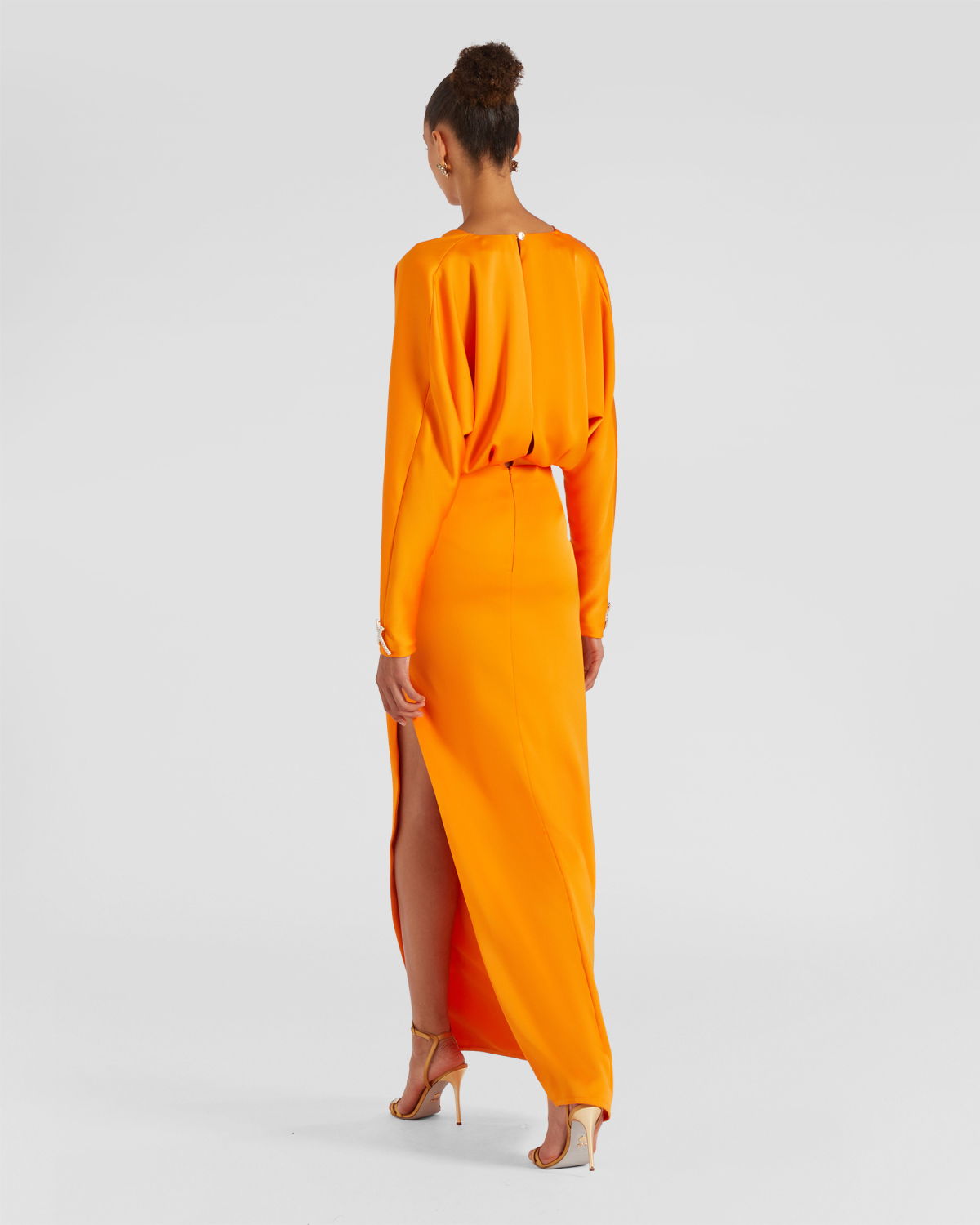 Long satin dress | -40%, Sale | Genny