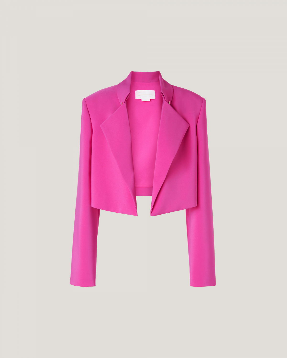 Cropped jacket with lapels | Resort 2024 Collection, Valentine's Gifts, Spring Summer 2024 Collection, EID , Sale, -40% | Genny