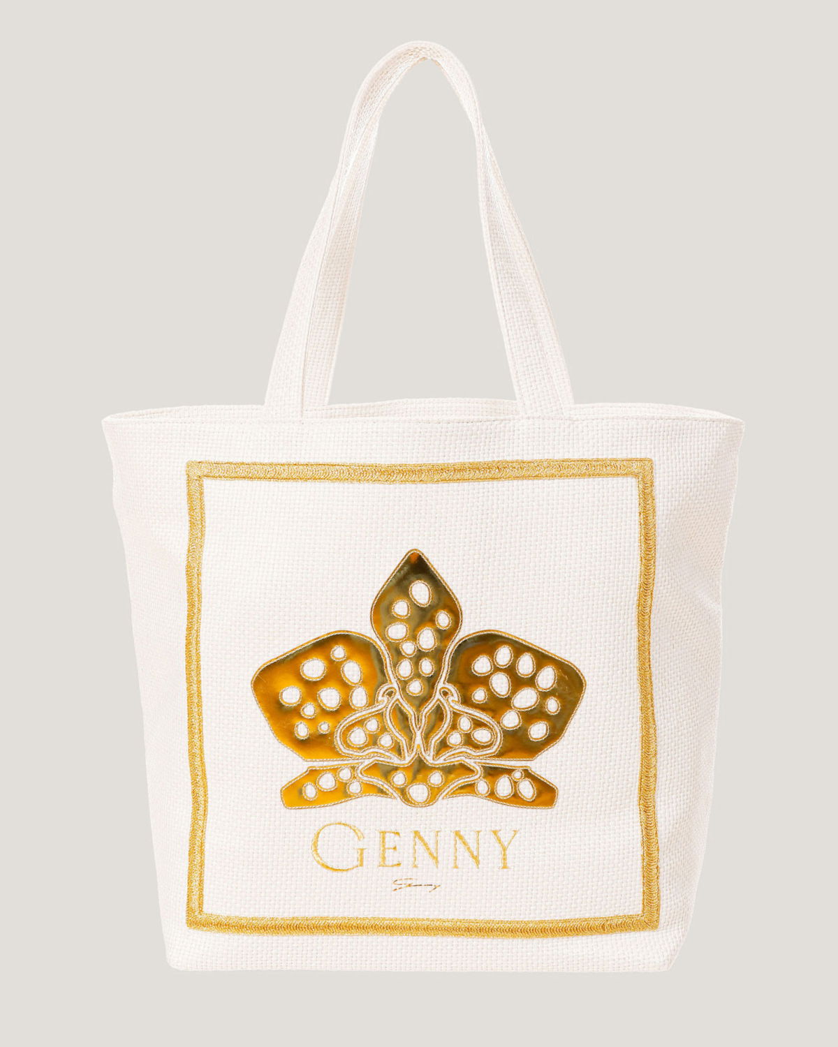 White Raffia Tote bag | Ricercabili | Genny