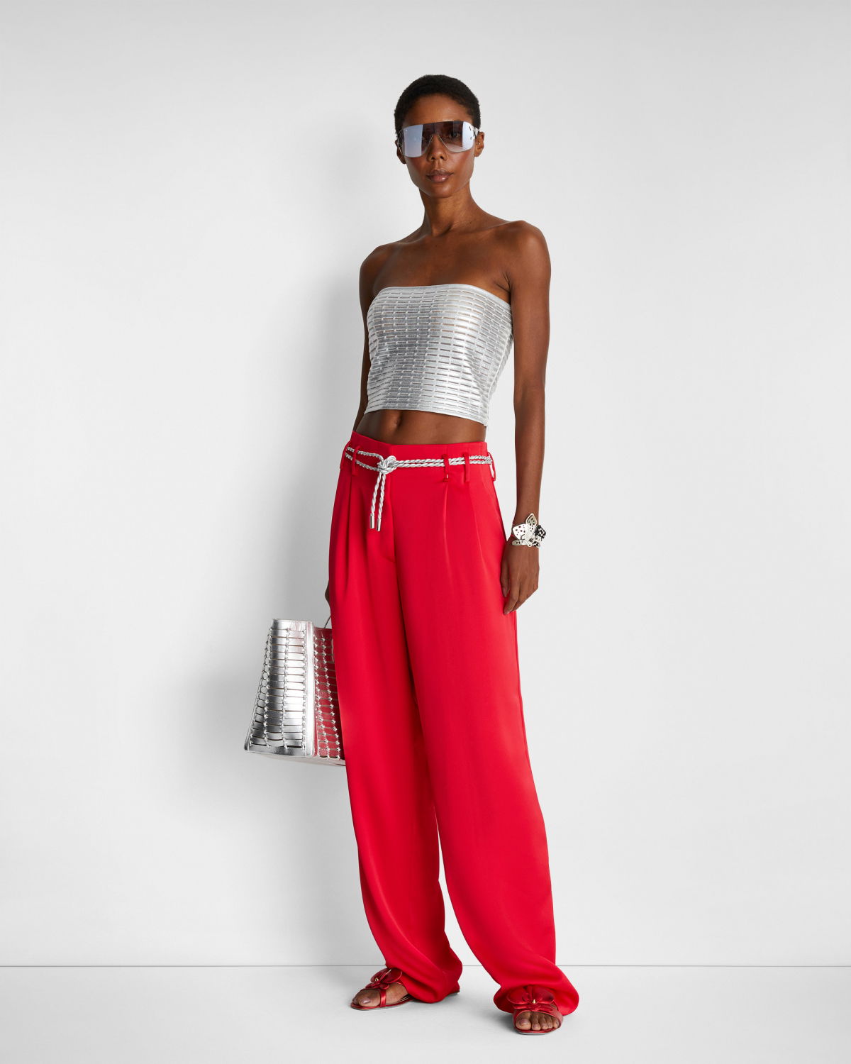 Laminated sleeveless crop top | Crop tops, Our mother's day gifts, Spring Summer 2024, Spring Summer 2024 Collection | Genny