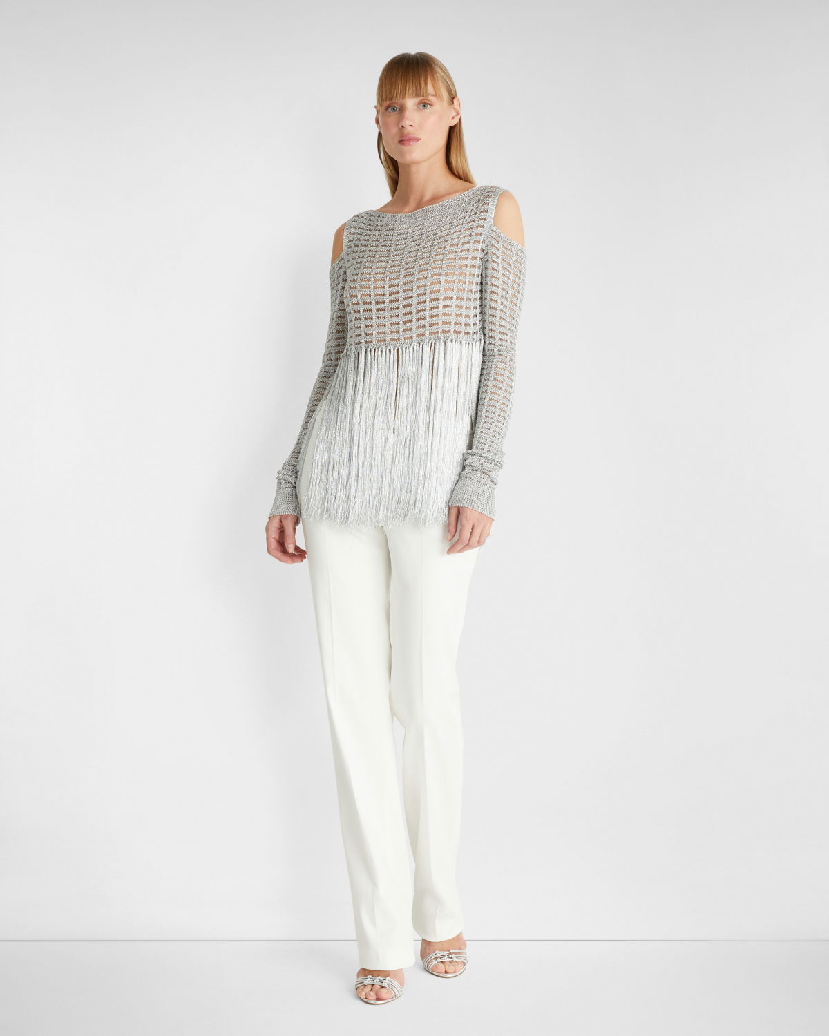 Fringed knit top | Spring Summer 2024, Spring Summer 2024 Collection, Our mother's day gifts, Summer Escape, -30%, Sale | Genny