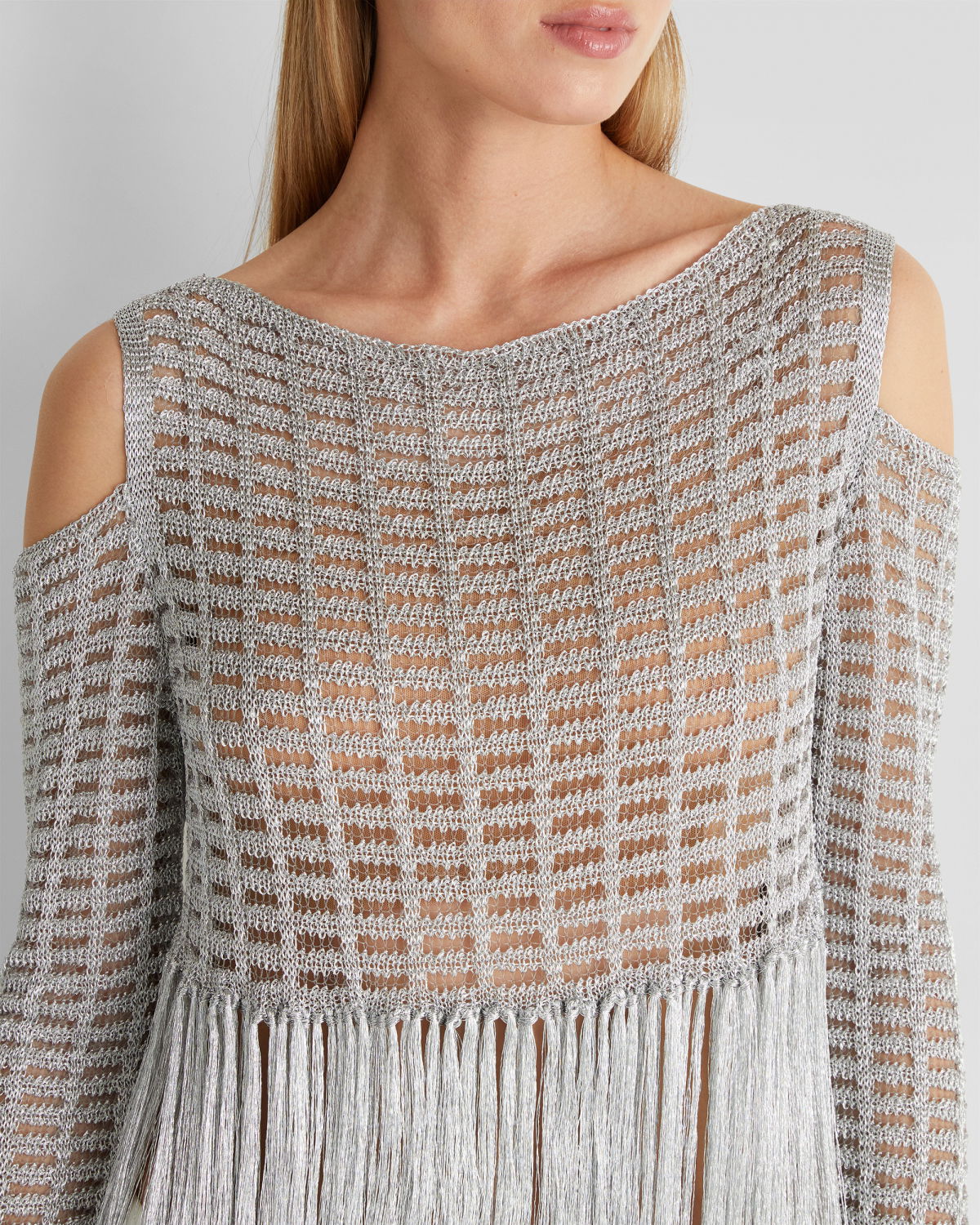 Fringed knit top | Spring Summer 2024, Spring Summer 2024 Collection, Our mother's day gifts, Summer Escape, -30%, Sale | Genny